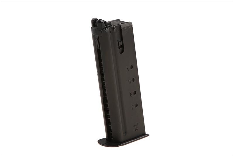 27rd gas magazine for Desert 50AE pistol replica - black