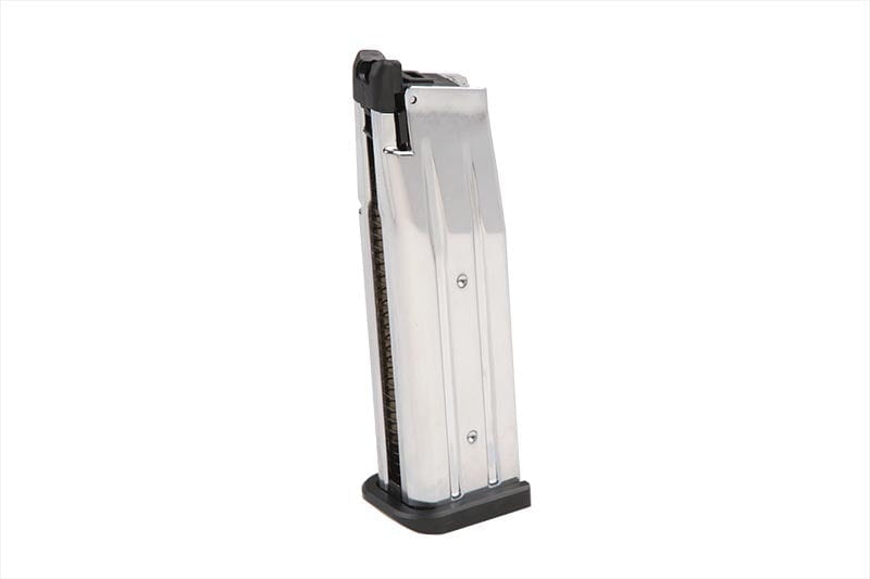 31rd gas magazine for Hi-Capa 5.1 pistol replica - silver