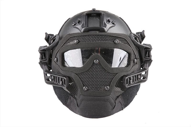 PJ FAST G4 system with Replica Helmet Face Shield - Black