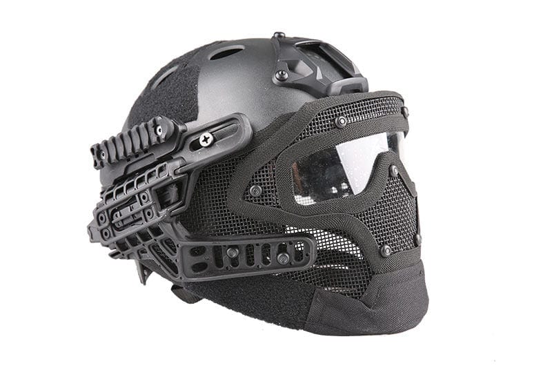 PJ FAST G4 system with Replica Helmet Face Shield - Black