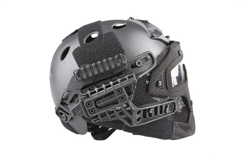 PJ FAST G4 system with Replica Helmet Face Shield - Black