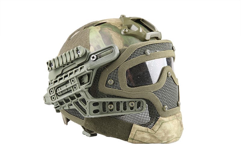 FAST PJ G4 System Helmet Replica with Face Shield - ATC-FG by Emerson Gear on Airsoft Mania Europe