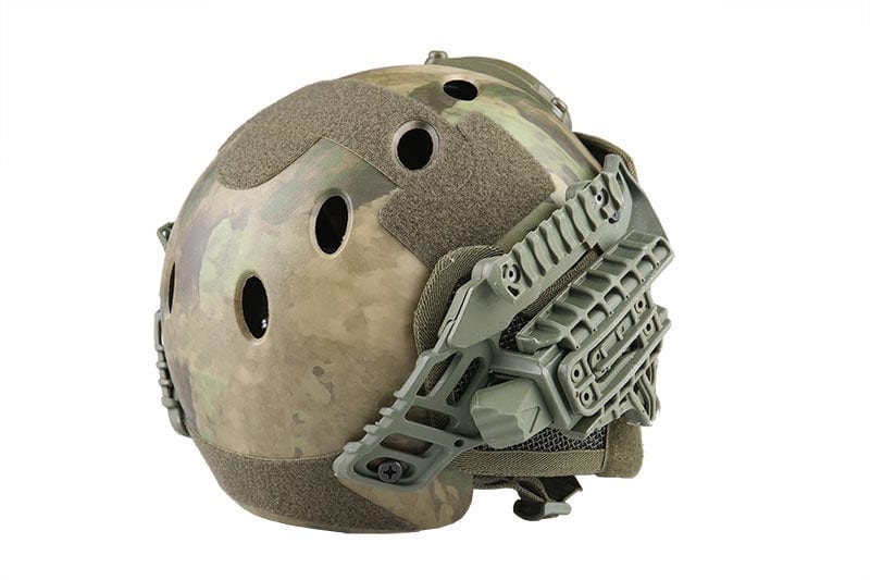 FAST PJ G4 System Helmet Replica with Face Shield - ATC-FG by Emerson Gear on Airsoft Mania Europe