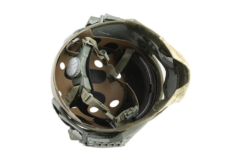 FAST PJ G4 System Helmet Replica with Face Shield - ATC-FG by Emerson Gear on Airsoft Mania Europe