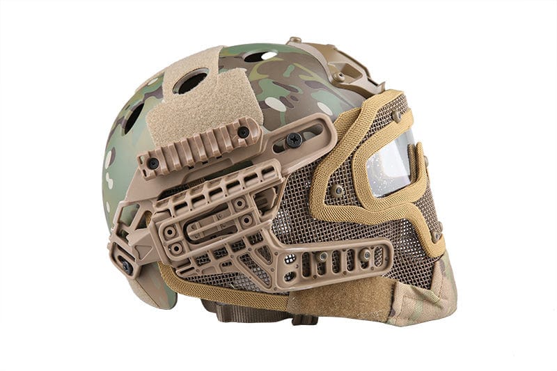 PJ FAST G4 system with Replica Helmet Face Shield - MC