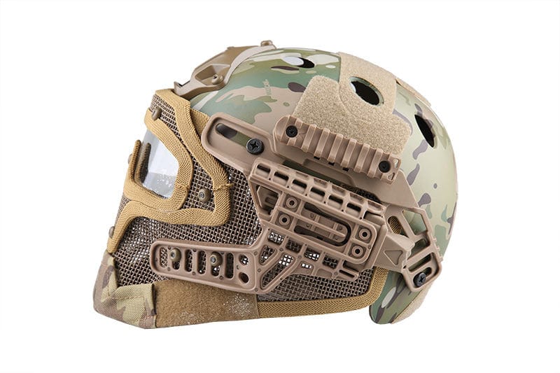 PJ FAST G4 system with Replica Helmet Face Shield - MC