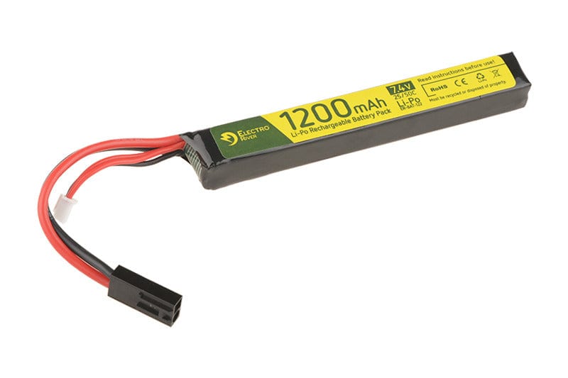 LiPo 7.4V 1200 mAh 25/50C Battery