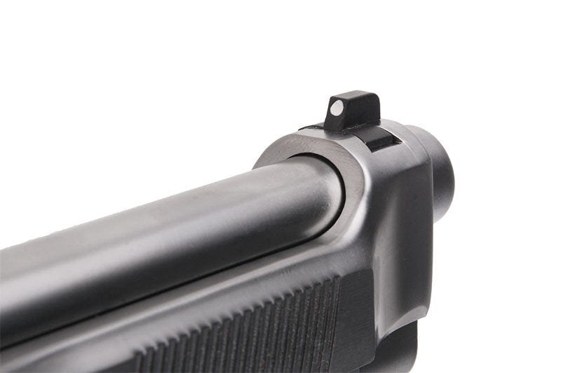 Samurai Edge Standard V.2 M9 Full Auto gas pistol, silver