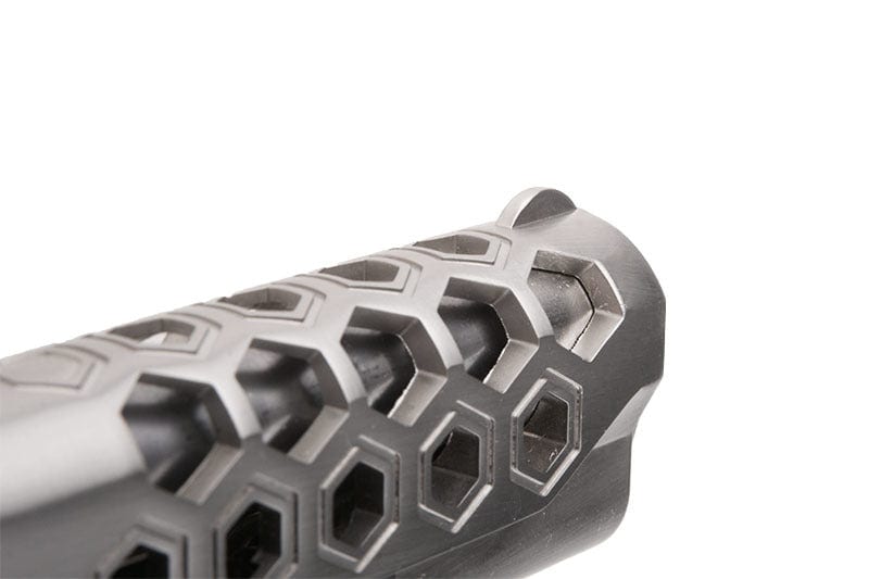 1911 Hex Cut V.3 pistol replica - silver