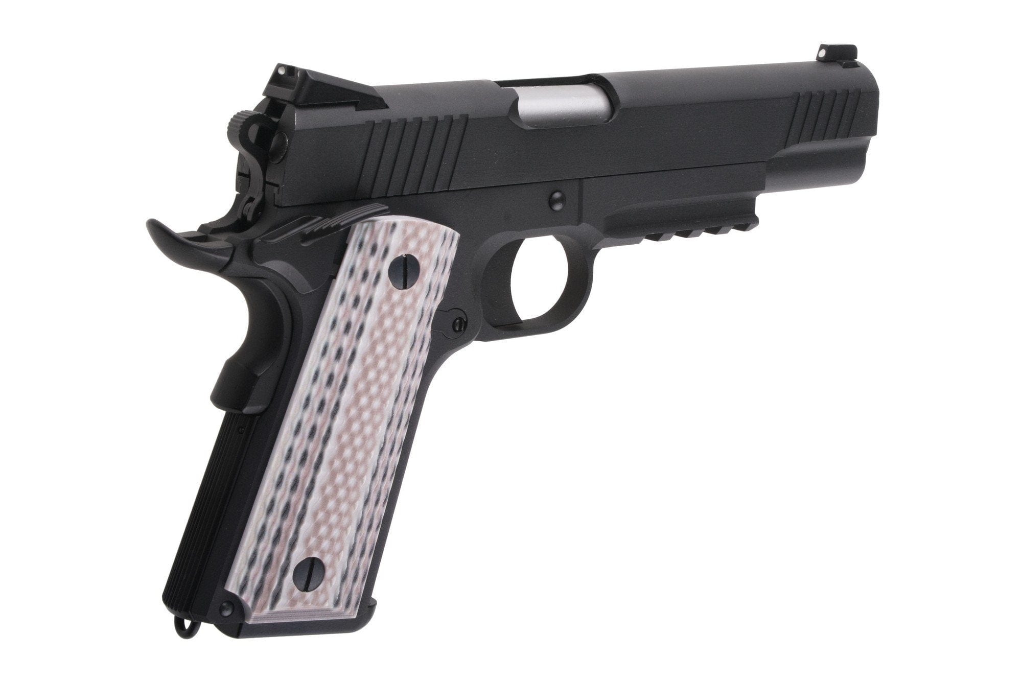 1911 M45A1 pistol replica - black by WE on Airsoft Mania Europe