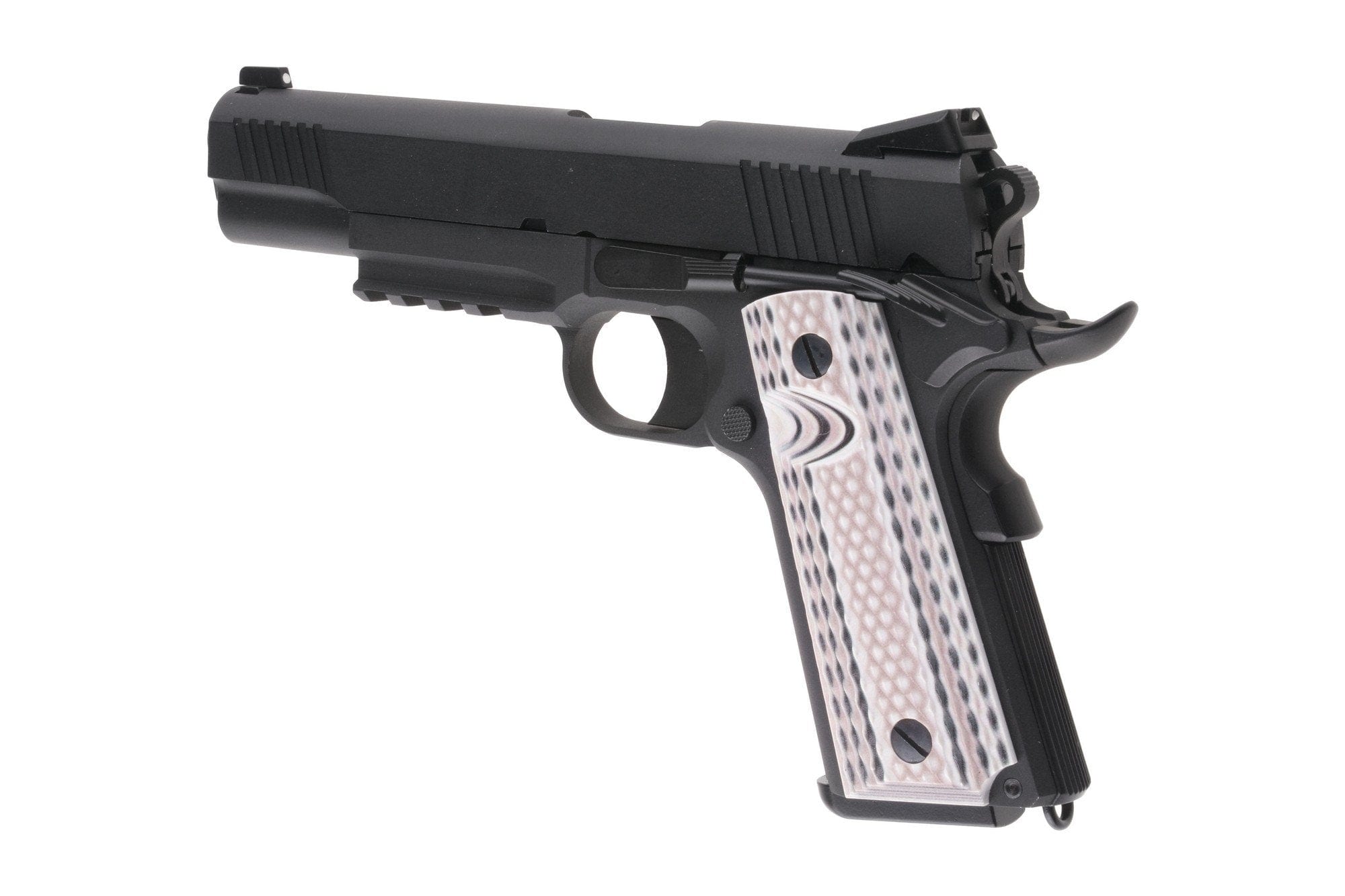 1911 M45A1 pistol replica - black by WE on Airsoft Mania Europe