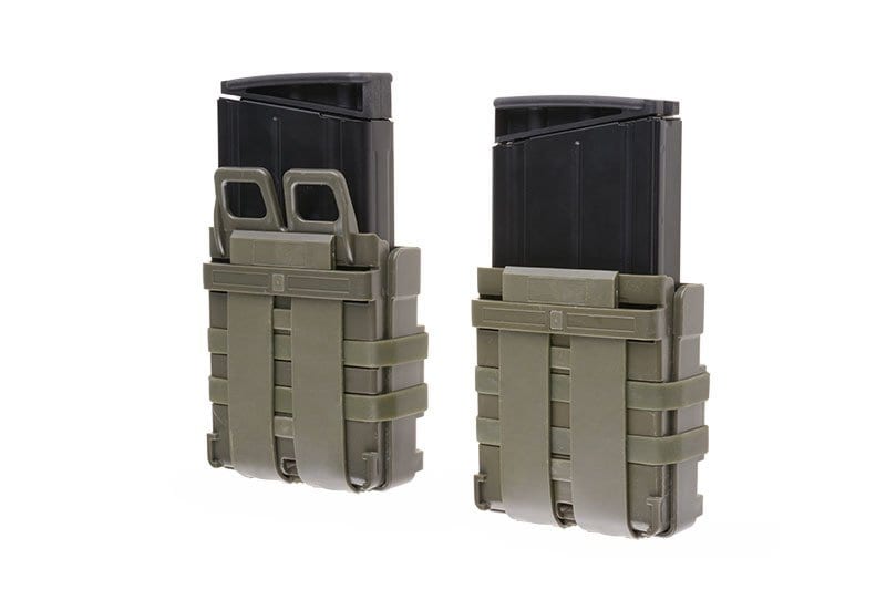 Double Open III (L) 7.62 Magazine Pouch - Olive Drab