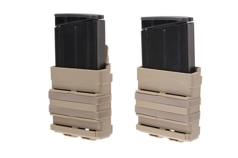 Double Open III (L) 7.62 Magazine Pouch - Tan
