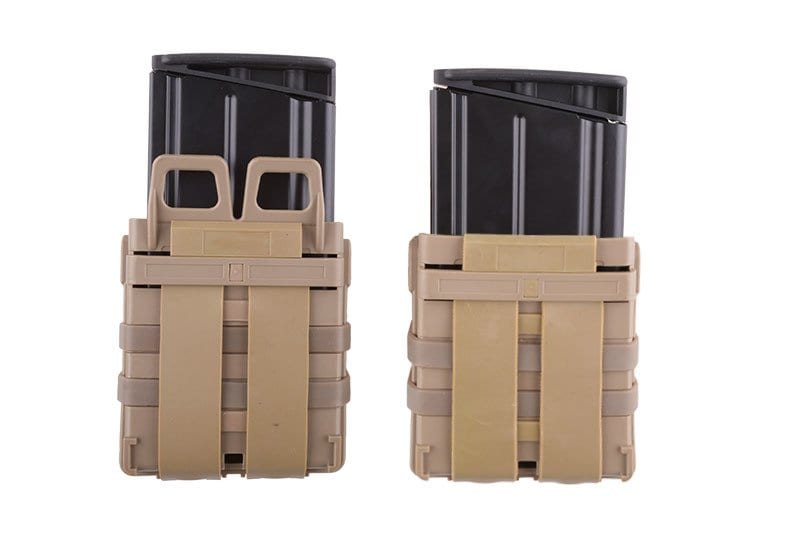 Double Open III (L) 7.62 Magazine Pouch - Tan