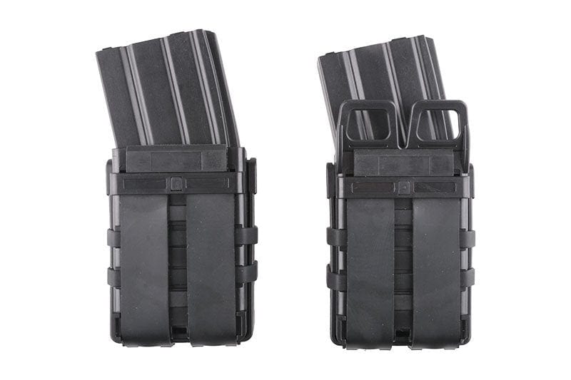 Double Open III (M) 5.56 Magazine Pouch - Black