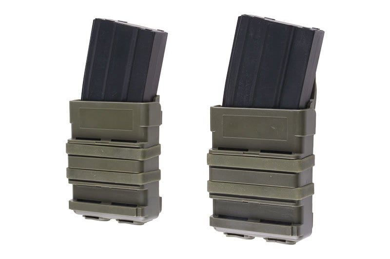 Double Open III (M) 5.56 Magazine Pouch - Olive Drab