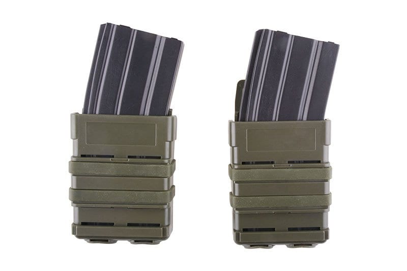 Double Open III (M) 5.56 Magazine Pouch - Olive Drab