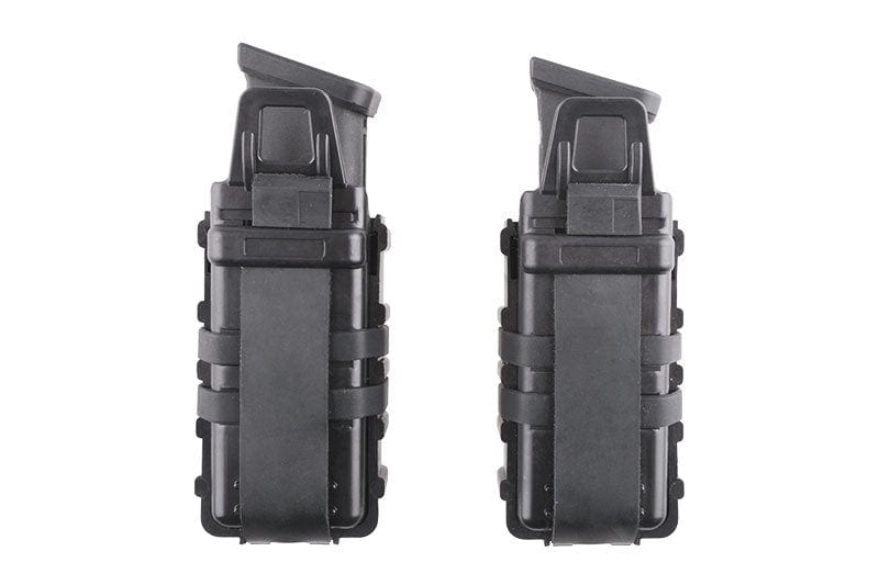 Double Open III (S) Pistol Magazine Pouch - Black