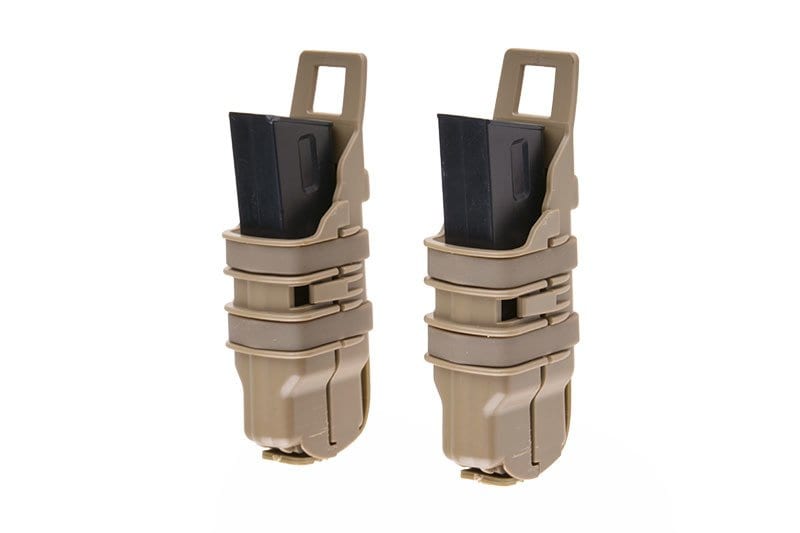 Double Open III (XS) Pistol Magazine Pouch - Tan