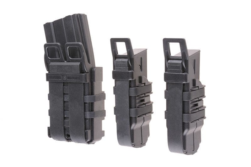 Magazine pouches set (1M4 + 2 pistol) Black
