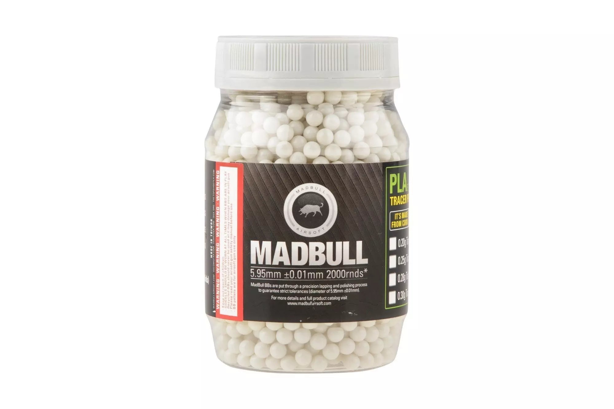 MadBull Tracer 0.25 g BBs - 2000 BB Bottle