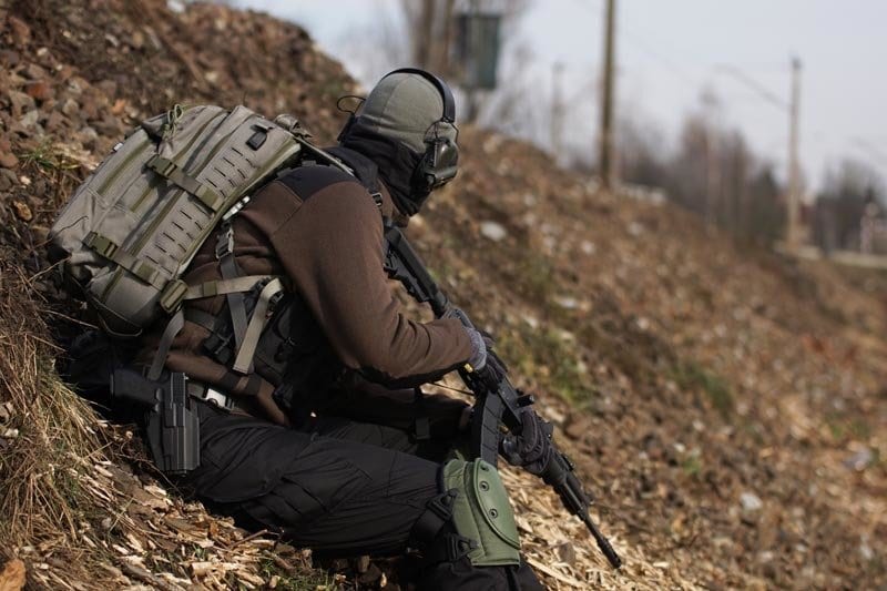 SLG5 holster - black by FMA on Airsoft Mania Europe