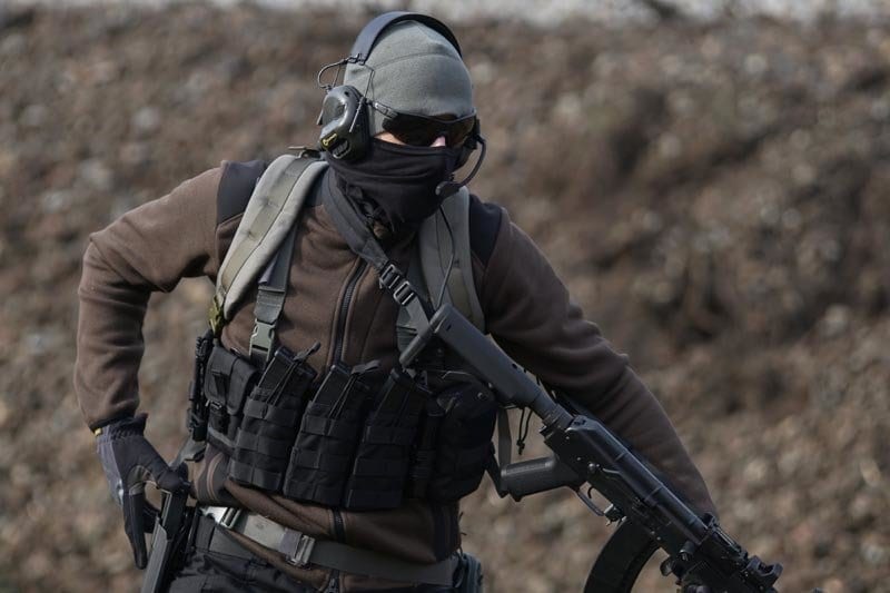 SLG5 holster - dark earth by FMA on Airsoft Mania Europe