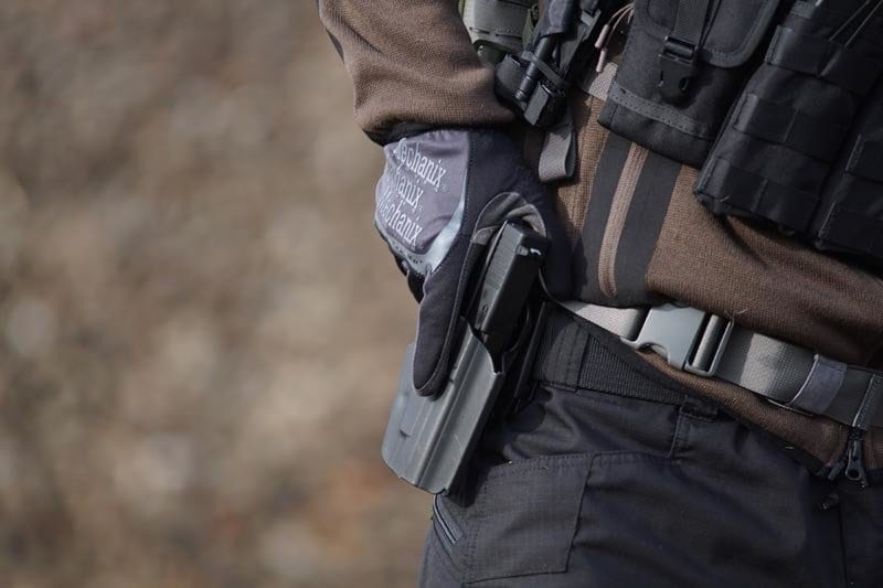 SLG5 holster - dark earth by FMA on Airsoft Mania Europe