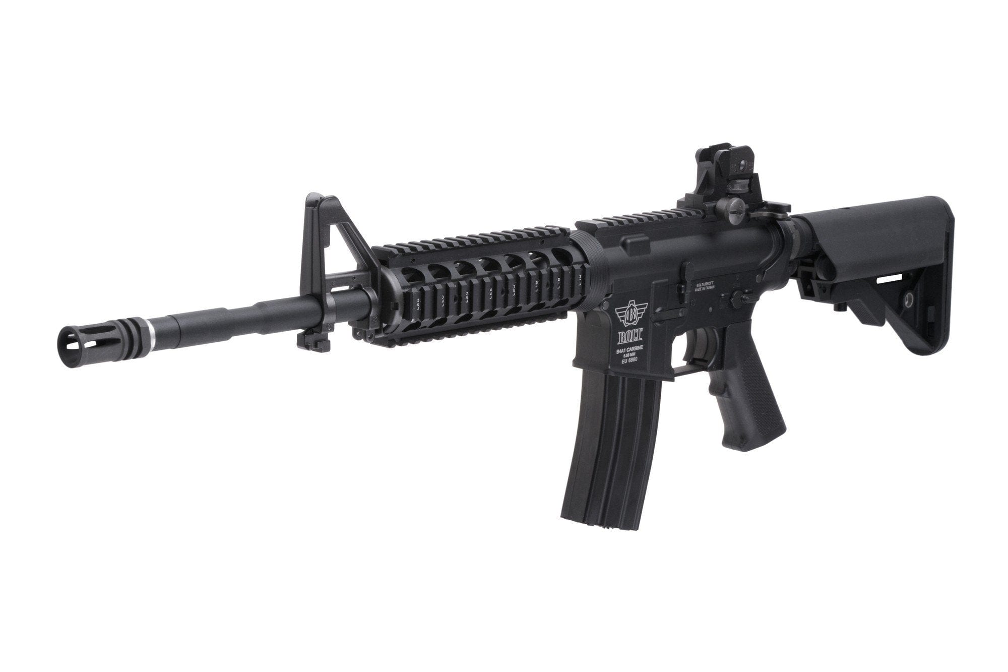 B4 SOPMOD (B.R.S.S.) Carbine Replica - Black by BOLT on Airsoft Mania Europe