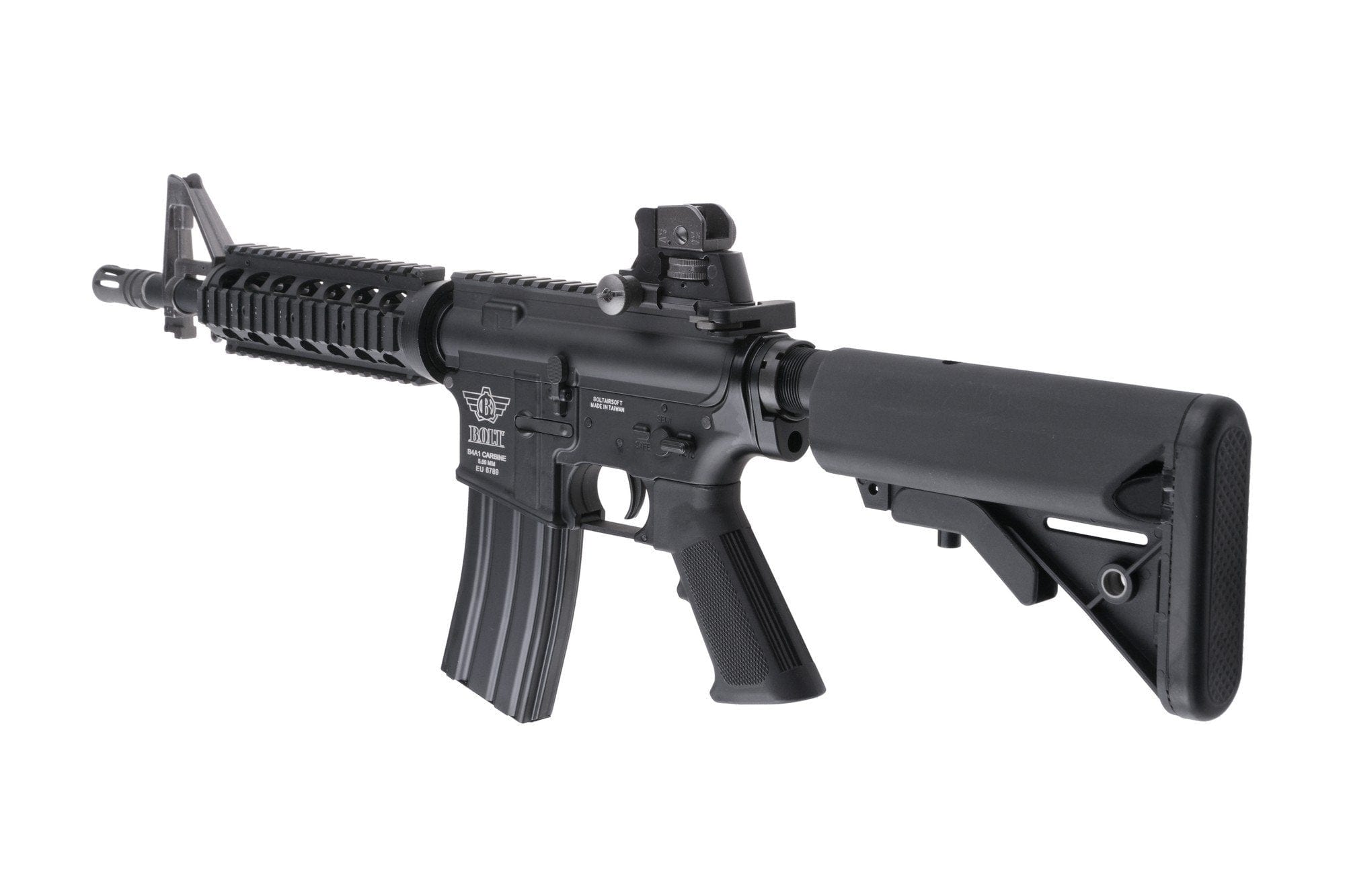 B4 SOPMOD SHORT (B.R.S.S.) Carbine Replica - Black by BOLT on Airsoft Mania Europe