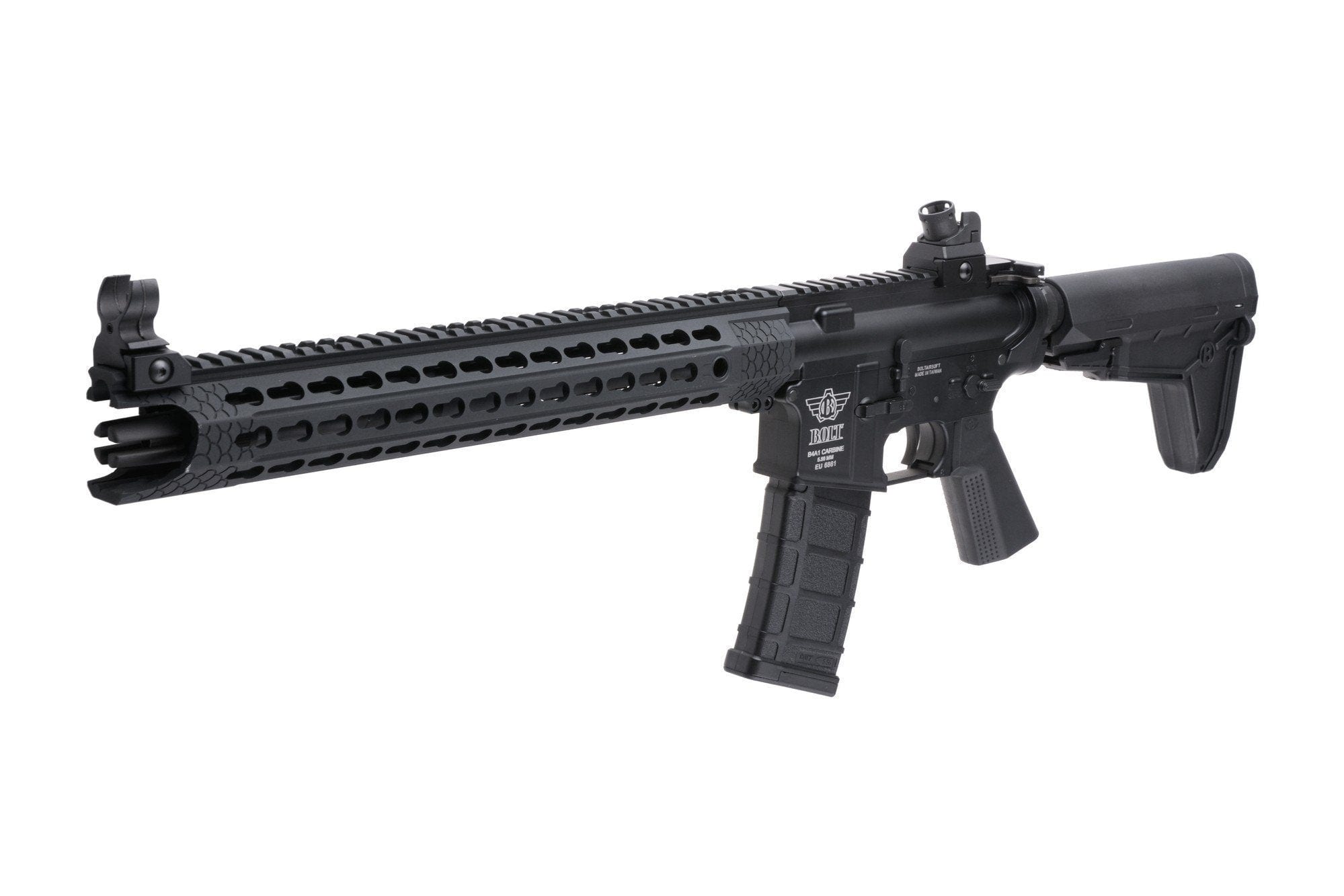 COBRA KEYMOD (B.R.S.S.) Carbine Replica - Black by BOLT on Airsoft Mania Europe