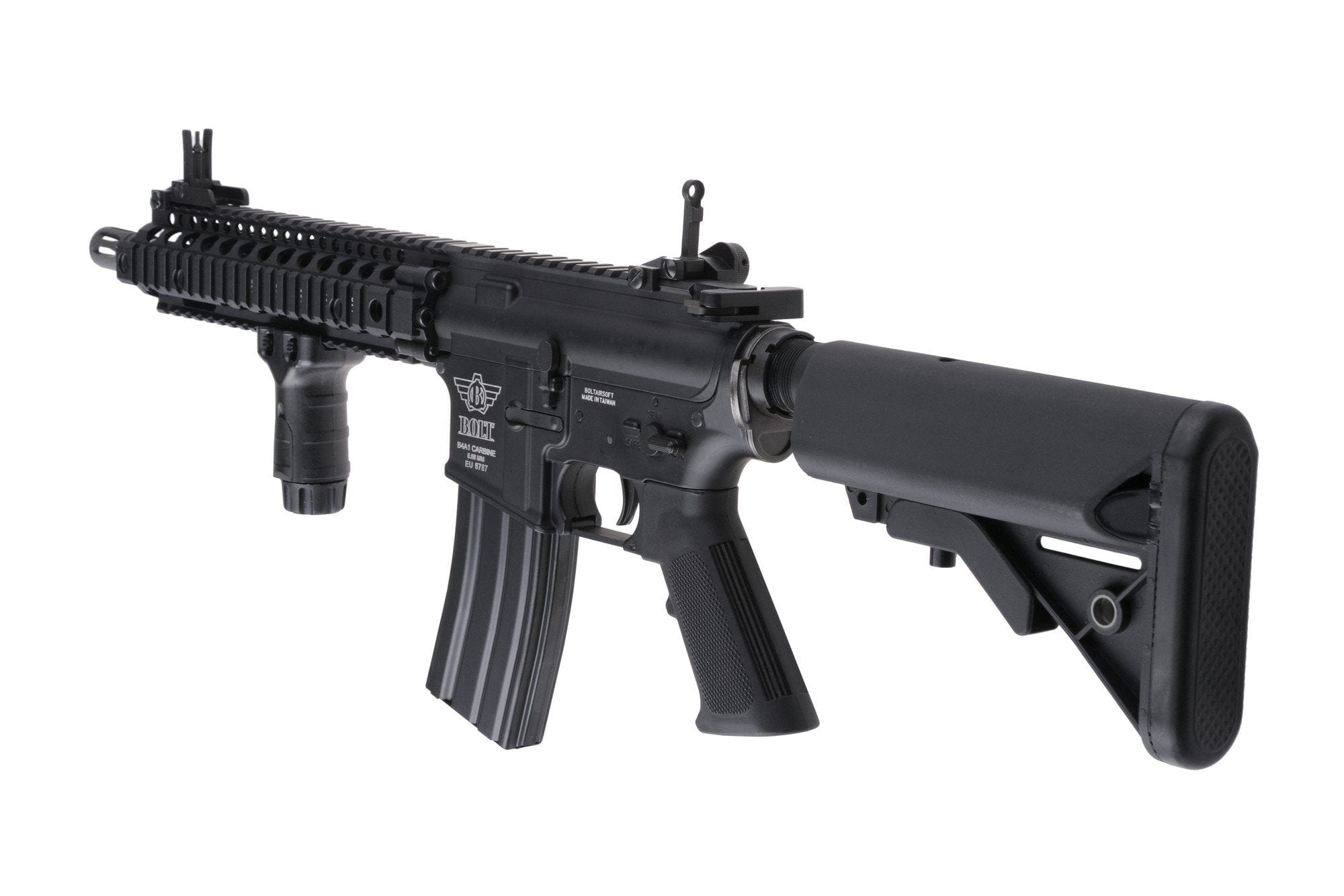 MK18 MOD I (B.R.S.S.) Carbine Replica - Black by BOLT on Airsoft Mania Europe