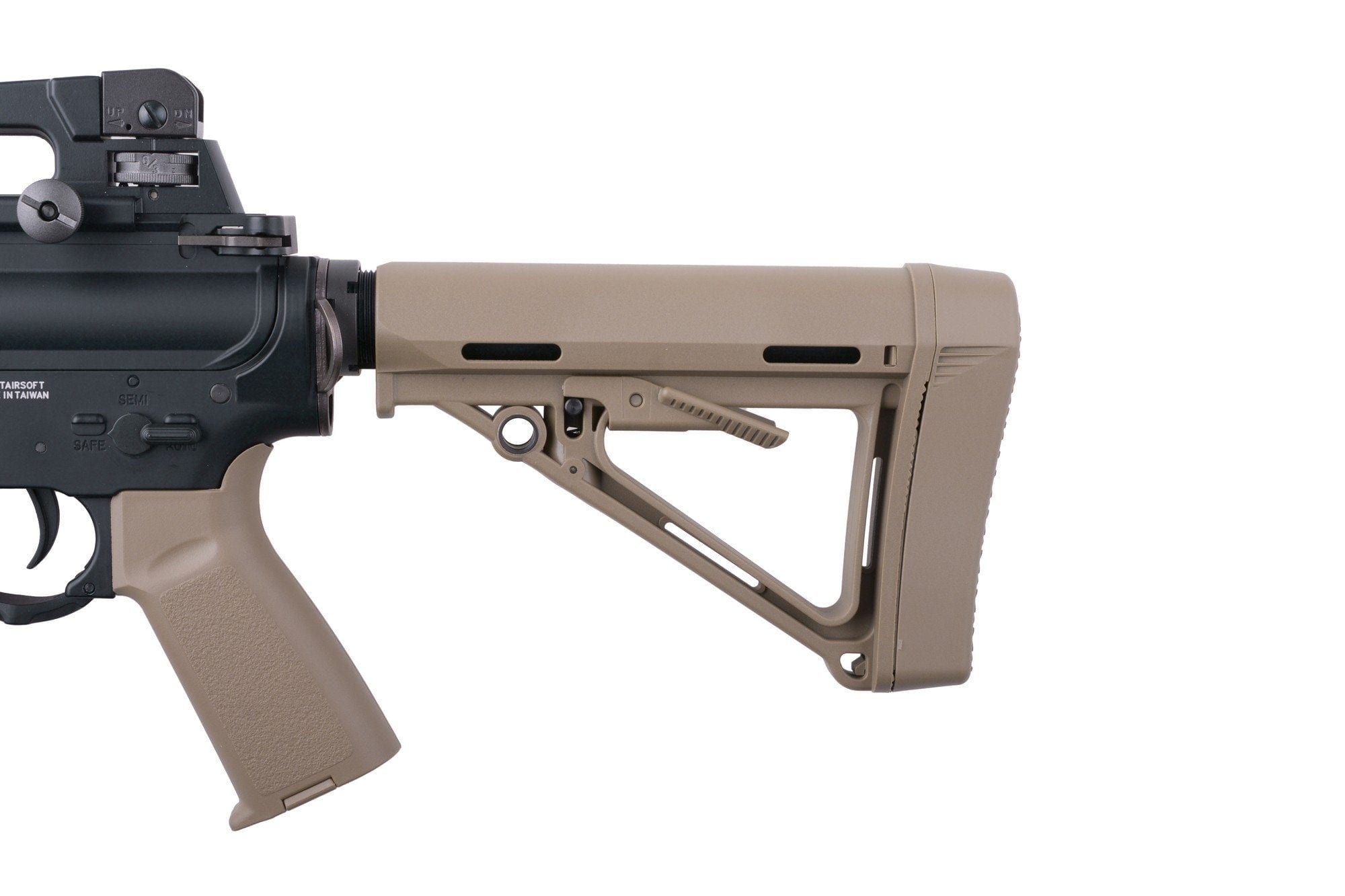 B4A1 ELITE DX (B.R.S.S.) Carbine Replica - Tan by BOLT on Airsoft Mania Europe