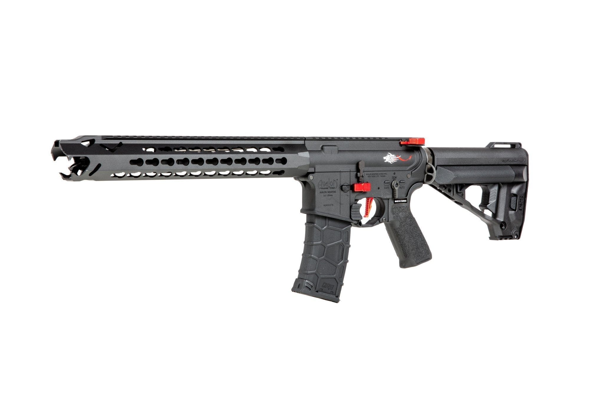 Avalon Leopard Carbine Replica - Black/Red