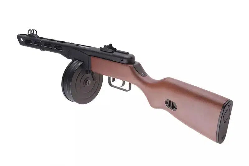 PPSH-41 Soviet WWII Airsoft SMG - real wood