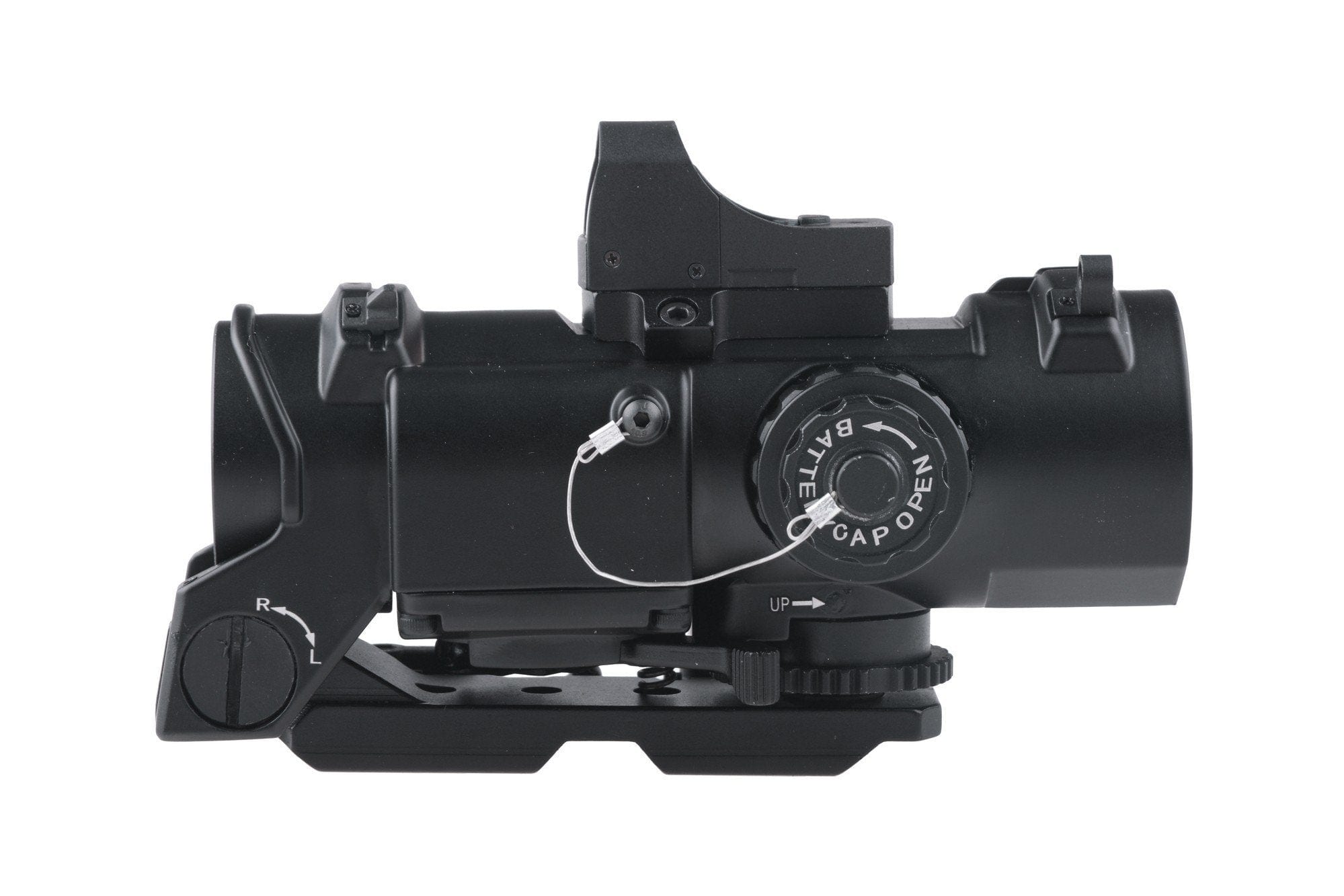 4x32E scope with micro dot collimator - black-Theta Optics-Airsoft Mania Europe