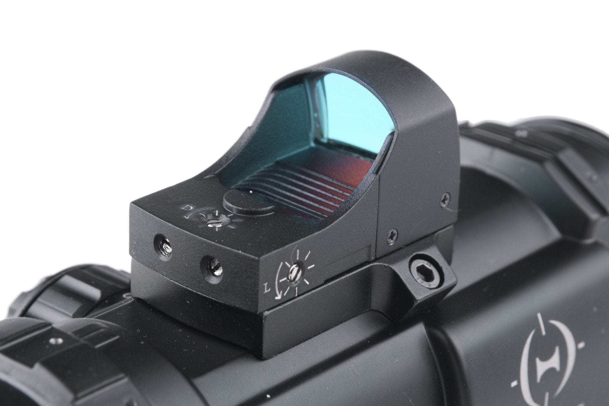 4x32E scope with micro dot collimator - black-Theta Optics-Airsoft Mania Europe