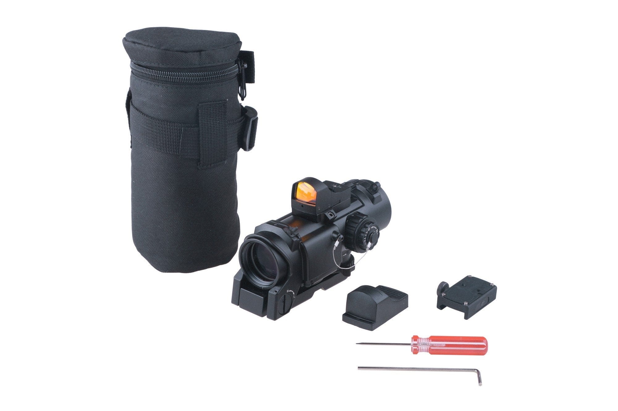 4x32E scope with micro dot collimator - black-Theta Optics-Airsoft Mania Europe