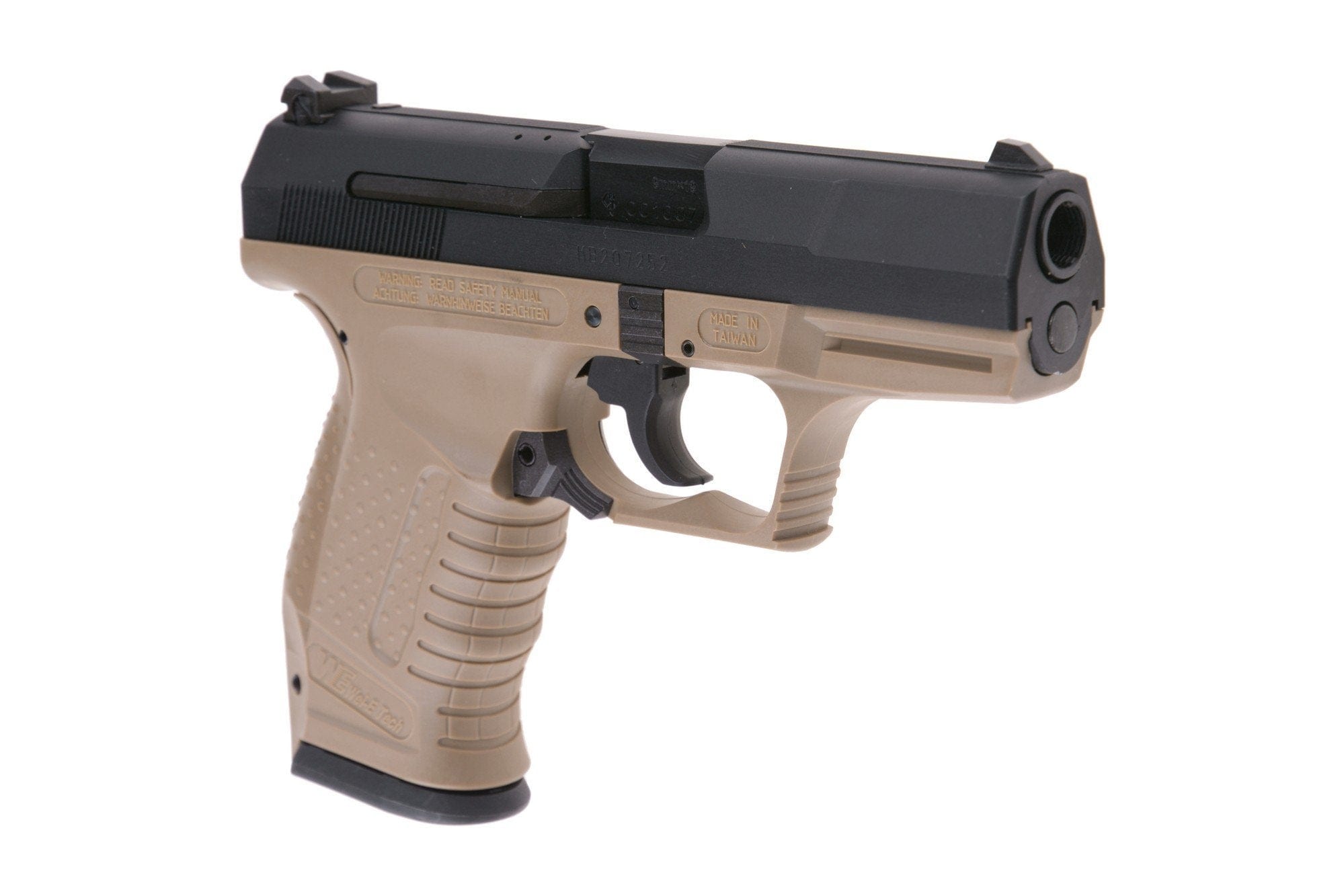 WE GBB Pistol Model 99C God of War - Black/Tan