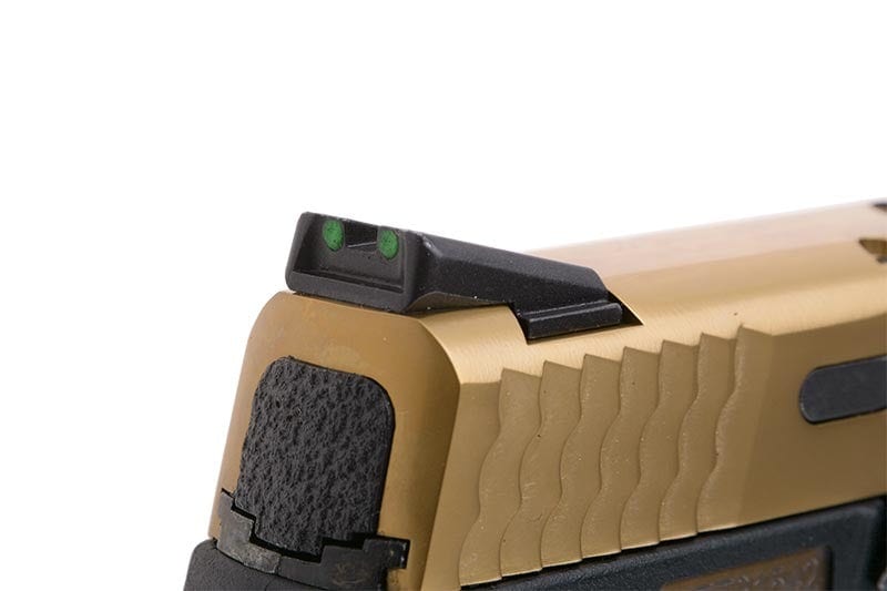 Little Bird Gas Airsoft Pistol - Black/Gold