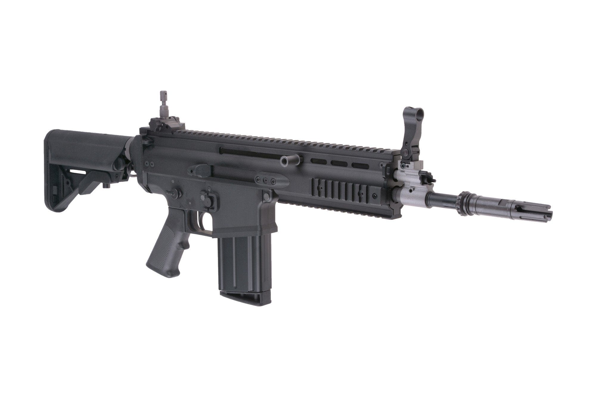 MK17 MOD 0 SF Open Bolt Carbine Replica - Black by WE on Airsoft Mania Europe