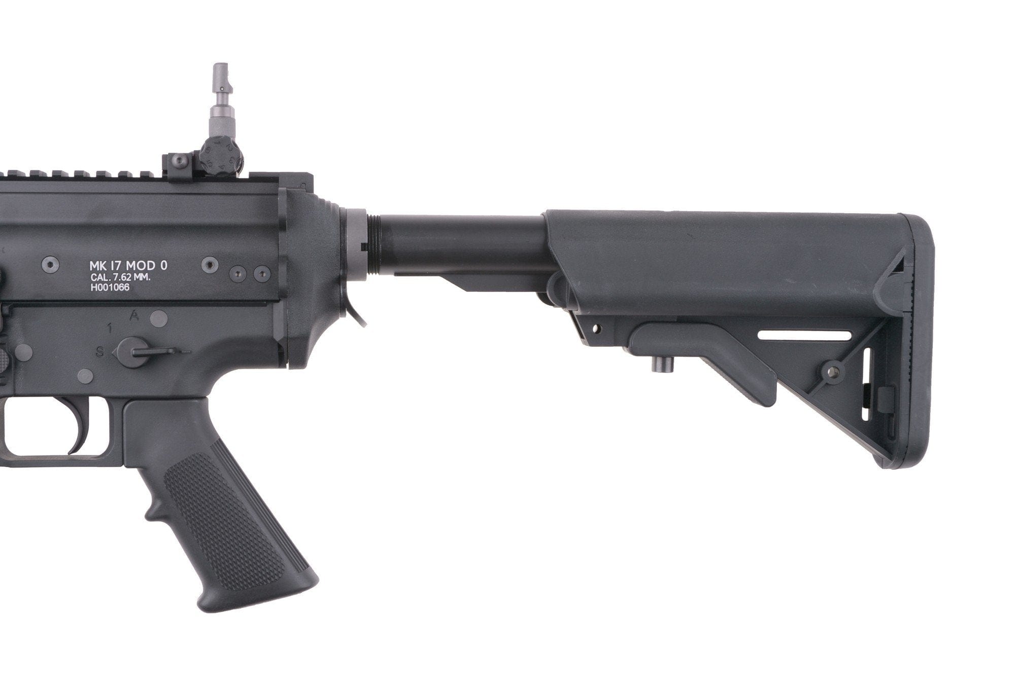 MK17 MOD 0 SF Open Bolt Carbine Replica - Black by WE on Airsoft Mania Europe