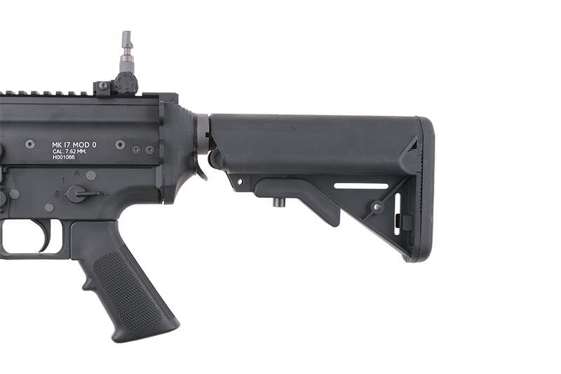 MK17 MOD 0 SF Open Bolt Carbine Replica - Black by WE on Airsoft Mania Europe