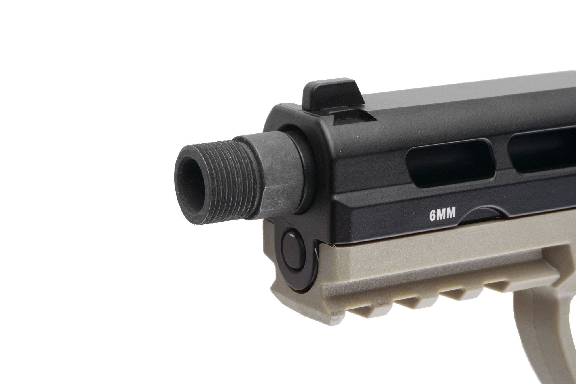 BLE XAE Pistol Replica - Black/Tan by ICS on Airsoft Mania Europe