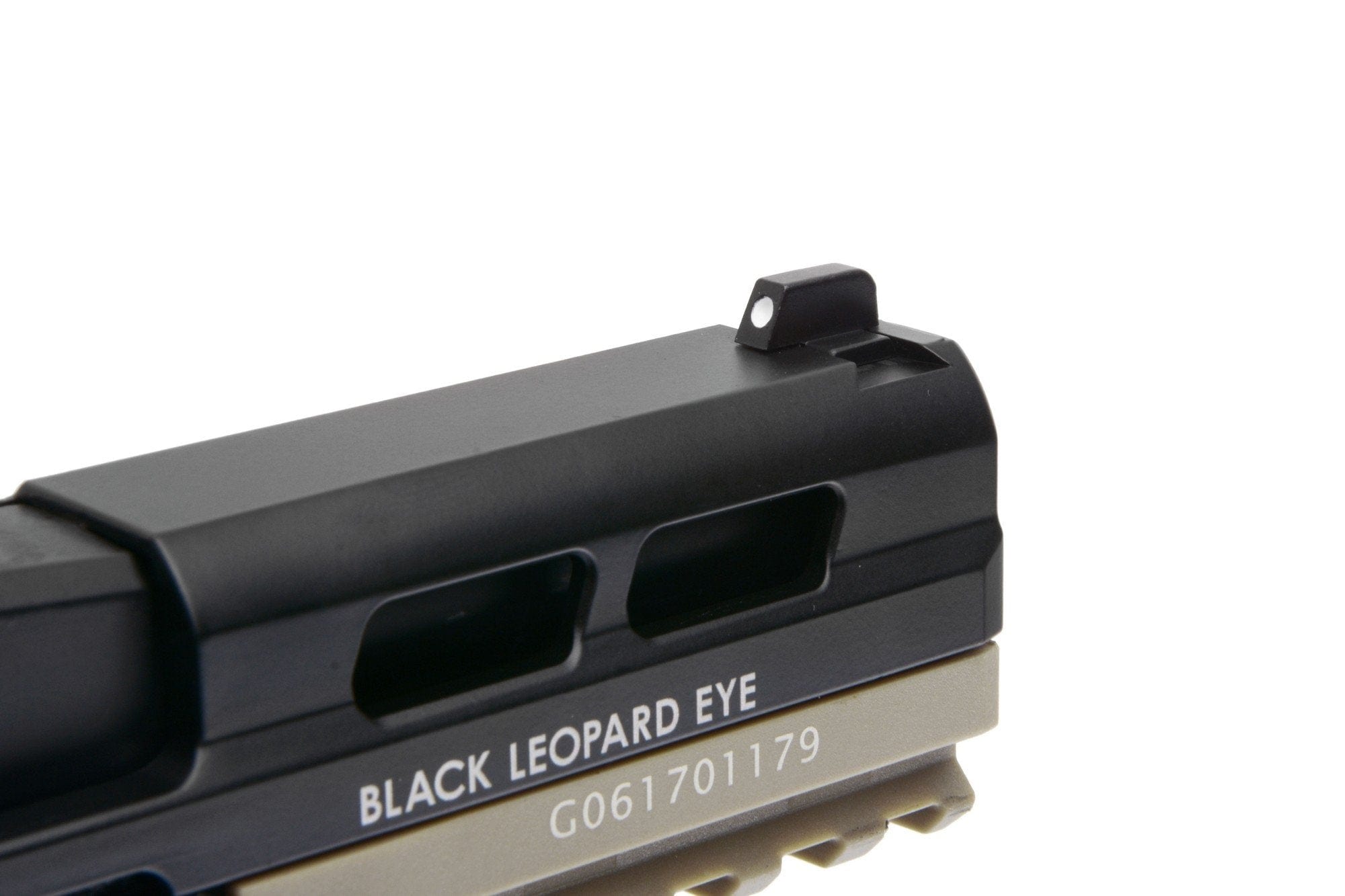 BLE XAE Pistol Replica - Black/Tan by ICS on Airsoft Mania Europe