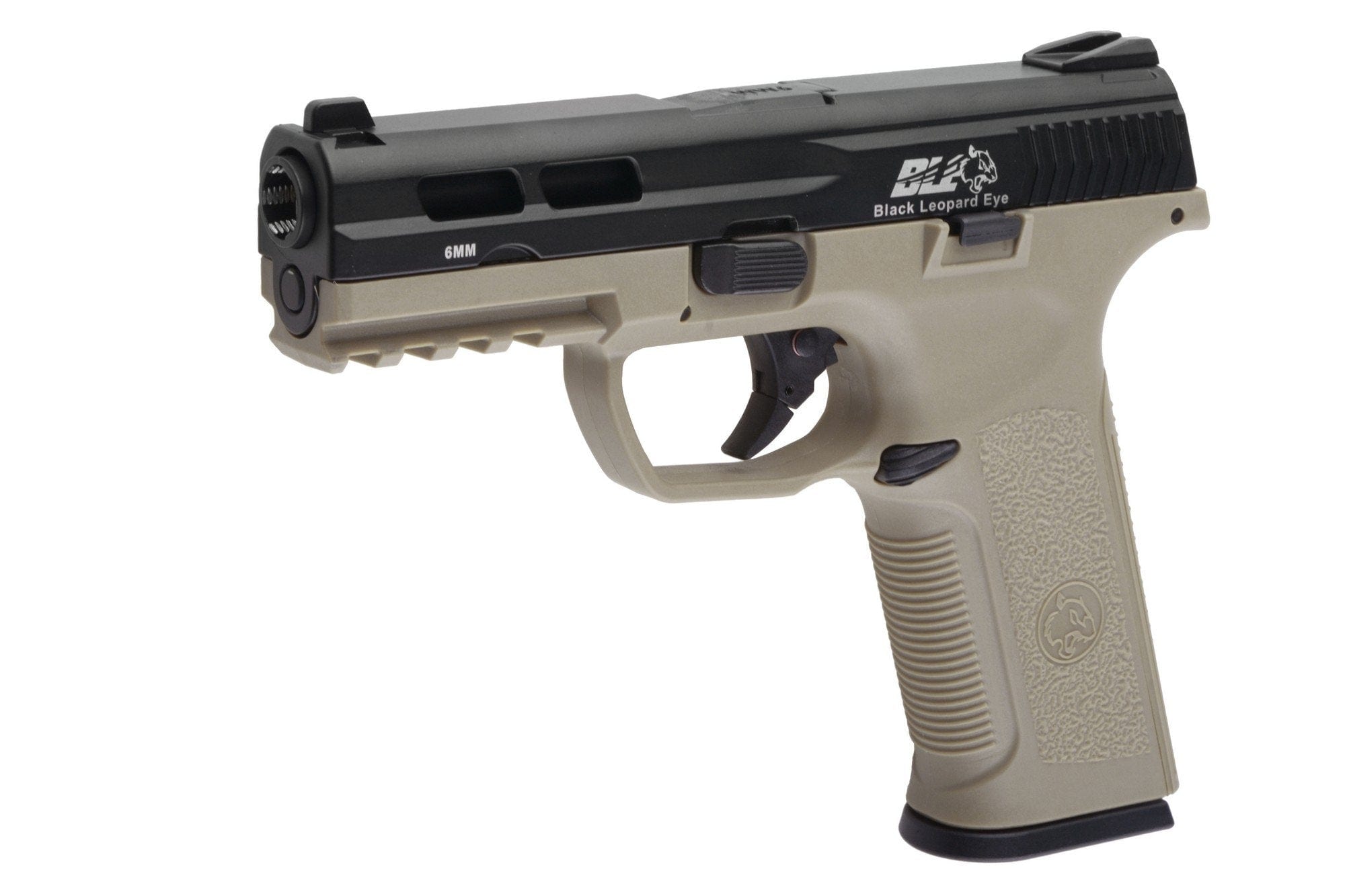 BLE XAE Pistol Replica - Black/Tan by ICS on Airsoft Mania Europe