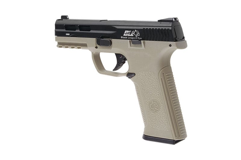 BLE XAE Pistol Replica - Black/Tan by ICS on Airsoft Mania Europe