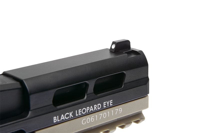 BLE XAE Pistol Replica - Black/Tan by ICS on Airsoft Mania Europe