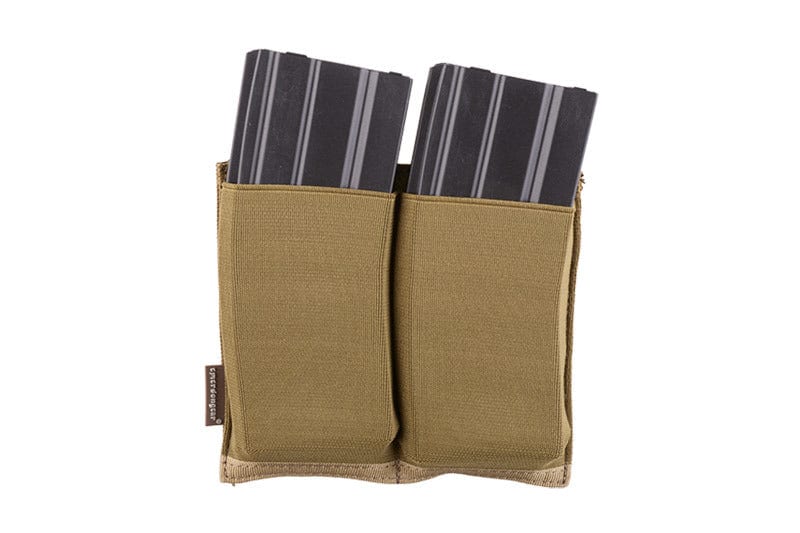 Double Speed Pouch for M4 / M16 Magazines - Coyote Brown by Emerson Gear on Airsoft Mania Europe