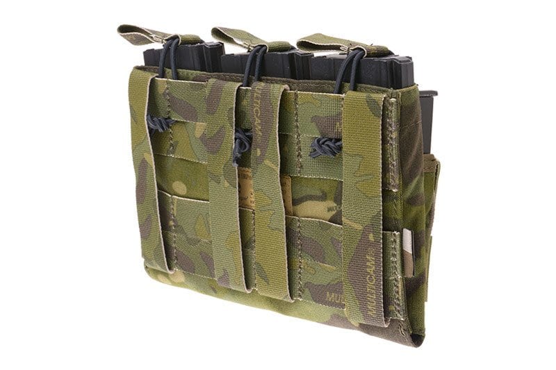 Triple Open Top Pouch for M4/M16 + Pistol Magazines - Multicam Tropic